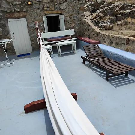 Artemis Authentic Mykonian Stone House Near Lodge *