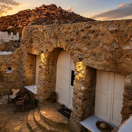 Jaktstuga Artemis Authentic Mykonian Stone House Near *