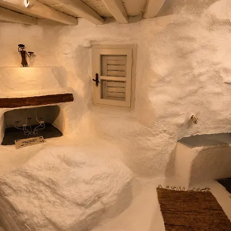 Artemis Authentic Mykonian Stone House Near